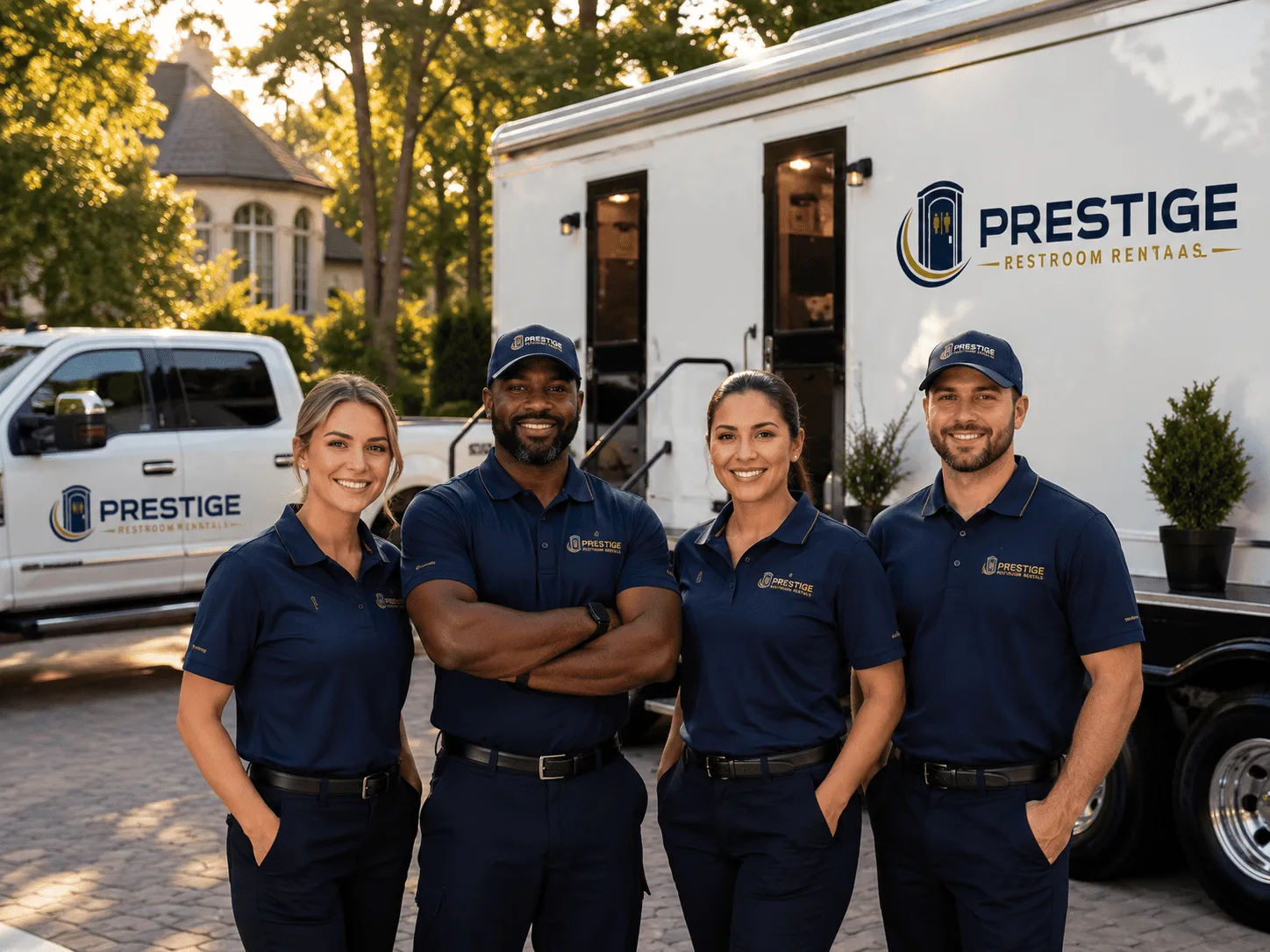 Trusted Luxury Portable Restrooms company in Casco, MI